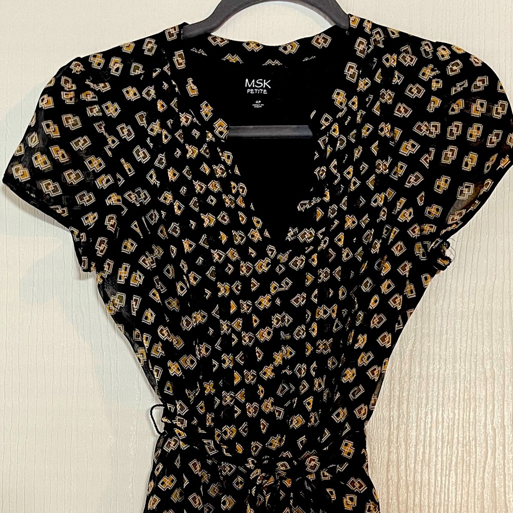 MSK petite short dress.